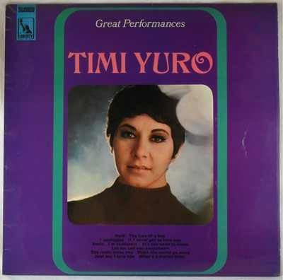 Timi Yuro : Great Performances (LP, Comp)