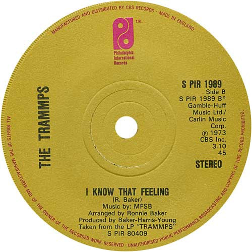 The Trammps : Love Epidemic (7", Single, RE)