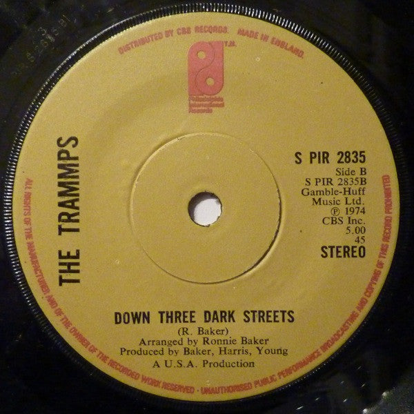 The Trammps : Trusting Heart (7")