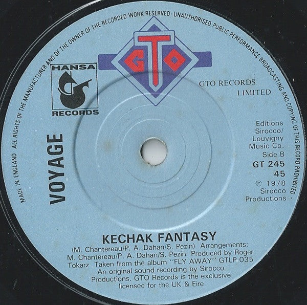 Voyage : Let's Fly Away (7")
