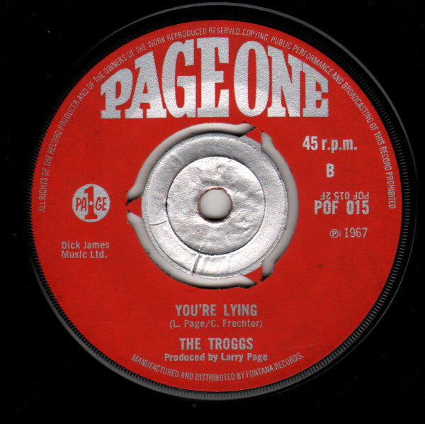 The Troggs : Give It To Me (7", Single, Sil)