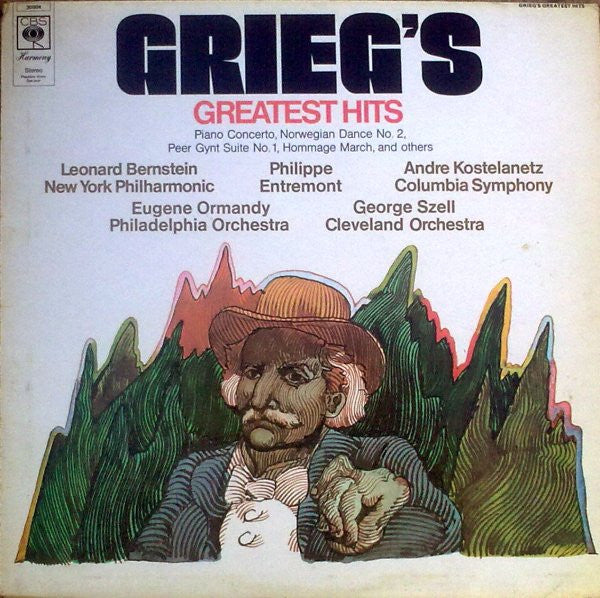 Edvard Grieg : Grieg's Greatest Hits (LP, Comp)