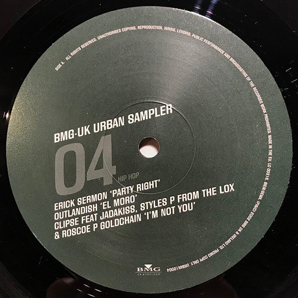 Various : BMG Urban Sampler 04 (12", Promo, Smplr)
