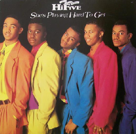 Hi-Five : She's Playing Hard To Get (12")