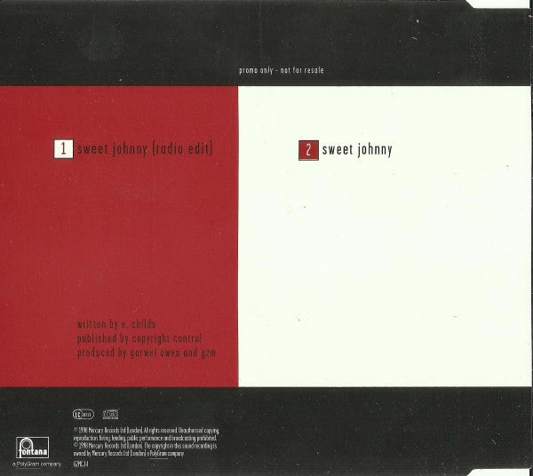 Gorky's Zygotic Mynci : Sweet Johnny (CD, Single, Promo)