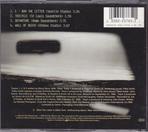 R.E.M. : E-Bow The Letter (CD, Single, WMM)