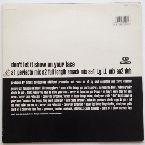 Adeva : Don't Let It Show On Your Face (12")