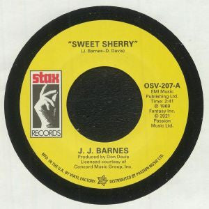 J. J. Barnes / John Gary Williams : Sweet Sherry / The Whole Damn World Is Going Crazy (7", Single)