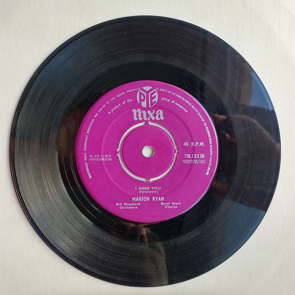 Marion Ryan : Stairway Of Love (7")