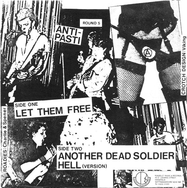 Anti-Pasti : Let Them Free (7", Red)