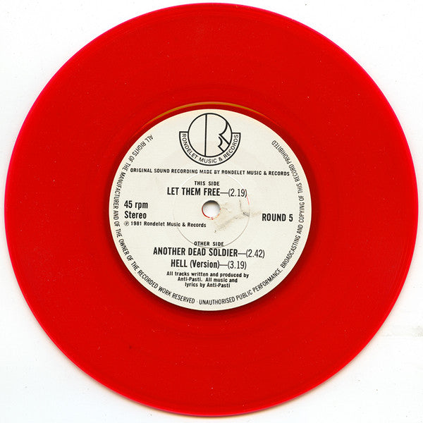 Anti-Pasti : Let Them Free (7", Red)