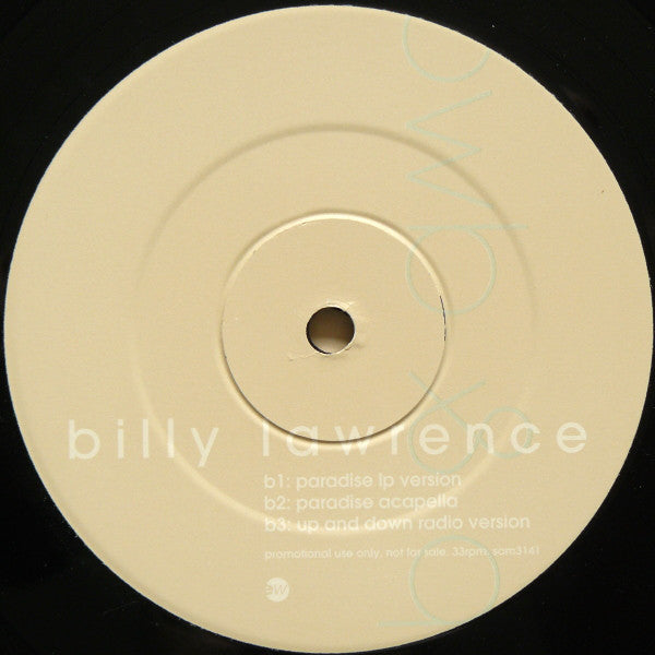 Billy Lawrence : Up And Down / Paradise (12", Promo)