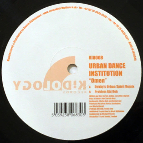 Urban Dance Institution : Omen (12")