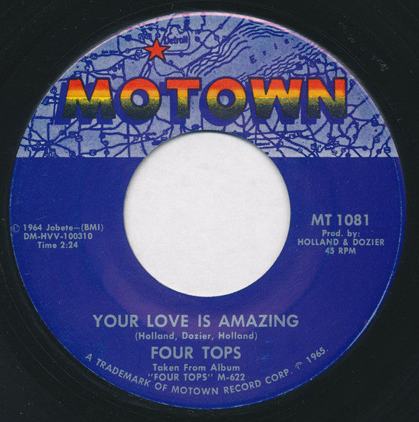 Four Tops : It's The Same Old Song  (7", Single)