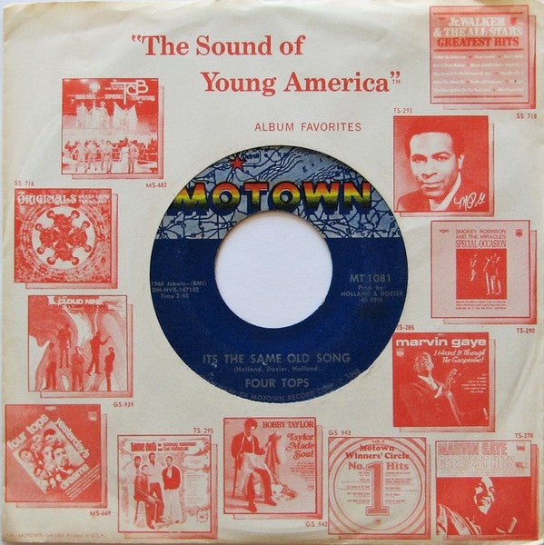 Four Tops : It's The Same Old Song  (7", Single)