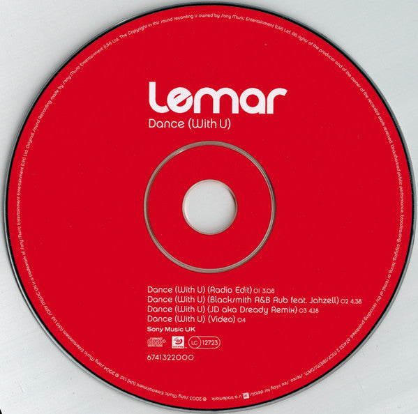 Lemar : Dance (With U) (CD, Single, Enh, CD1)
