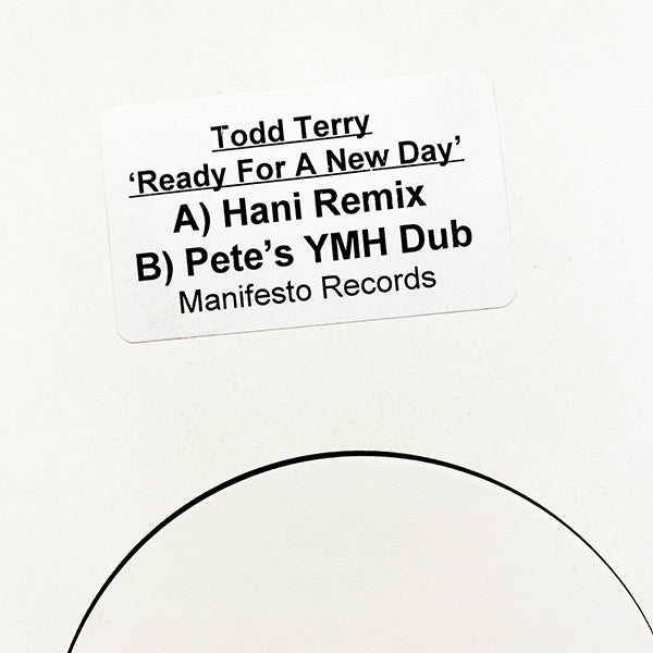 Todd Terry : Ready For A New Day (12", W/Lbl)