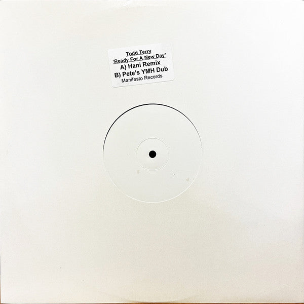 Todd Terry : Ready For A New Day (12", W/Lbl)