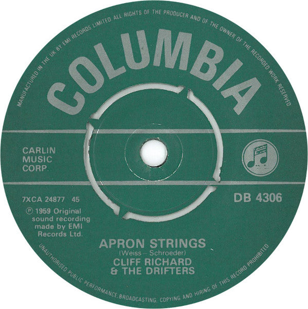 Cliff Richard & The Drifters : Living Doll (7", RE, 4-p)