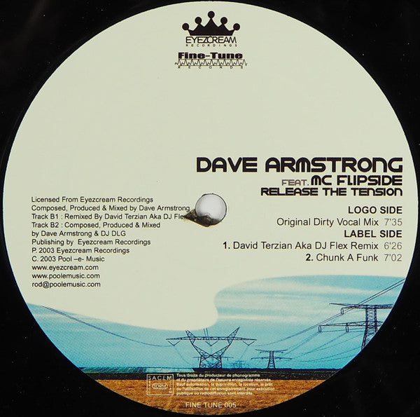 Dave Armstrong Feat. MC Flipside : Release The Tension (12")