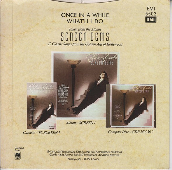 Elkie Brooks : Once In A While (7", Single)