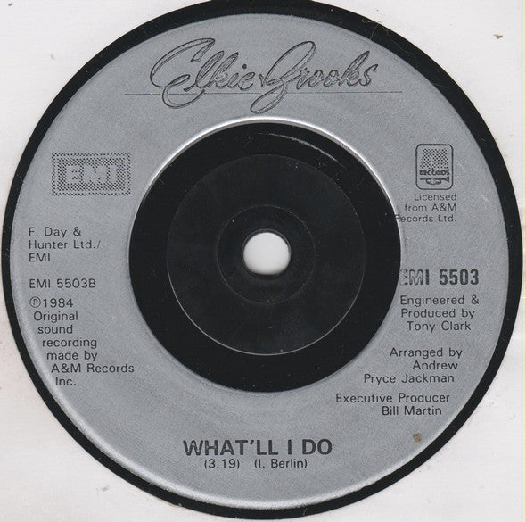 Elkie Brooks : Once In A While (7", Single)