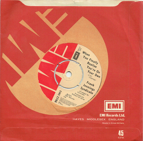 Frank Jennings Syndicate : Me And My Guitar (7", Single)
