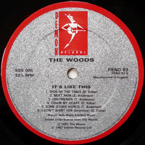 The Woods (2) : It's Like This (LP, Album)