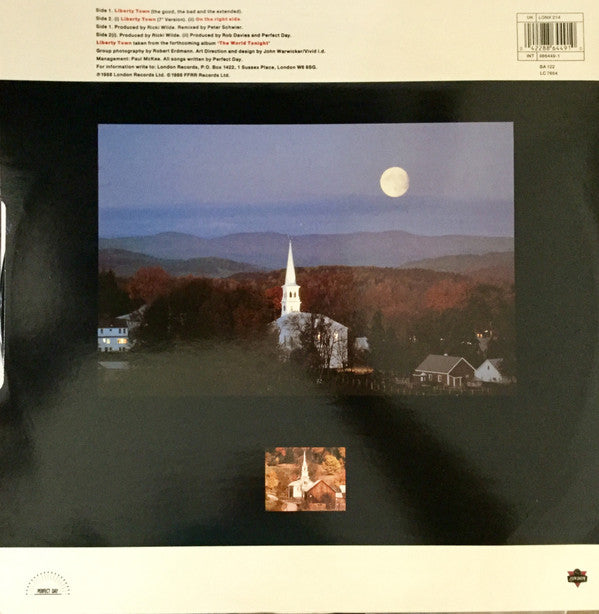Perfect Day : Liberty Town (12")