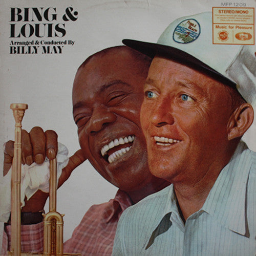 Bing Crosby & Louis Armstrong : Bing & Louis (LP)