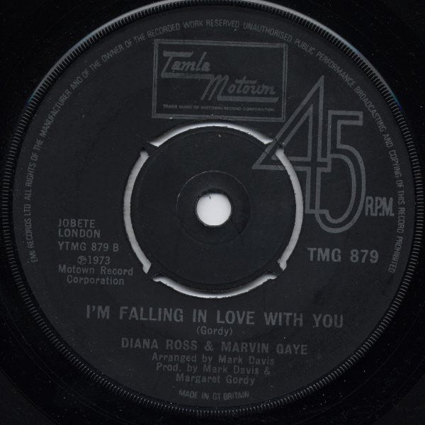 Diana Ross & Marvin Gaye : You're A Special Part Of Me (7", Single)