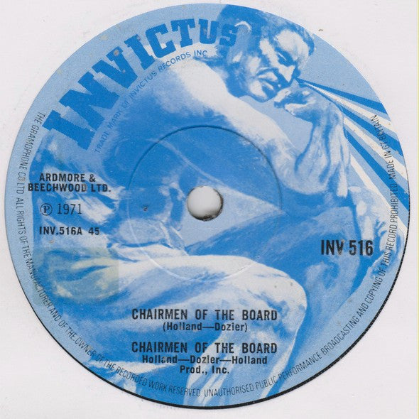 Chairmen Of The Board : Chairmen Of The Board (7", Single)