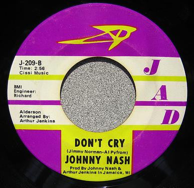 Johnny Nash : You Got Soul / Don't Cry (7", Styrene)