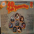 Various : 40 Folk Favourites (2xLP, Comp)