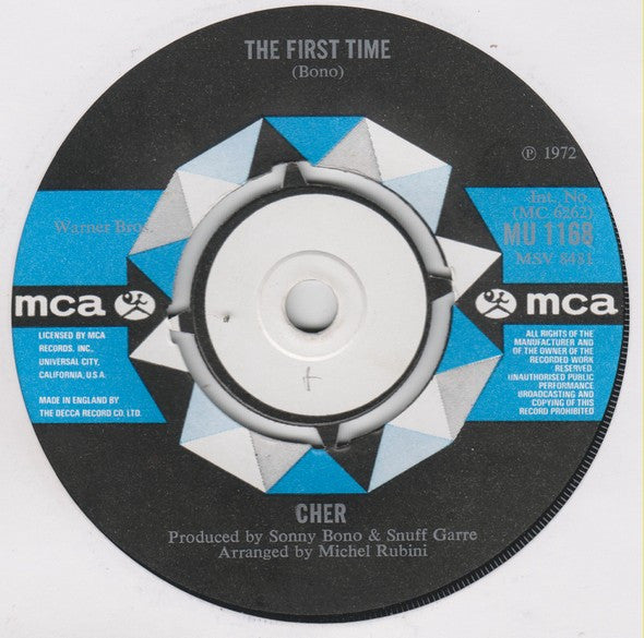 Cher : Don't Hide Your Love (7", Single)