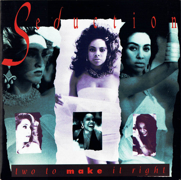 Seduction : Two To Make It Right (7", Single, Sil)