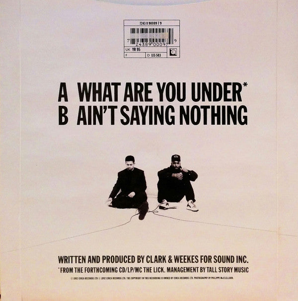 Definition Of Sound : What Are You Under (7", Single)