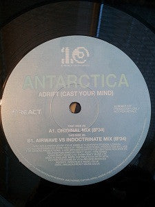 Antarctica* : Adrift (Cast Your Mind) (12", Promo)