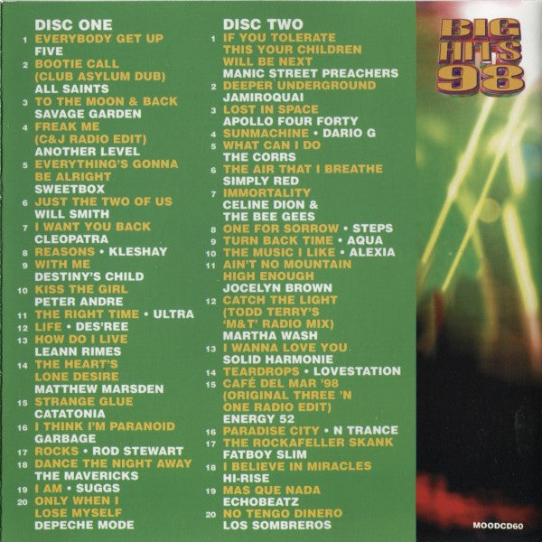 Various : Big Hits 98 (2xCD, Comp)