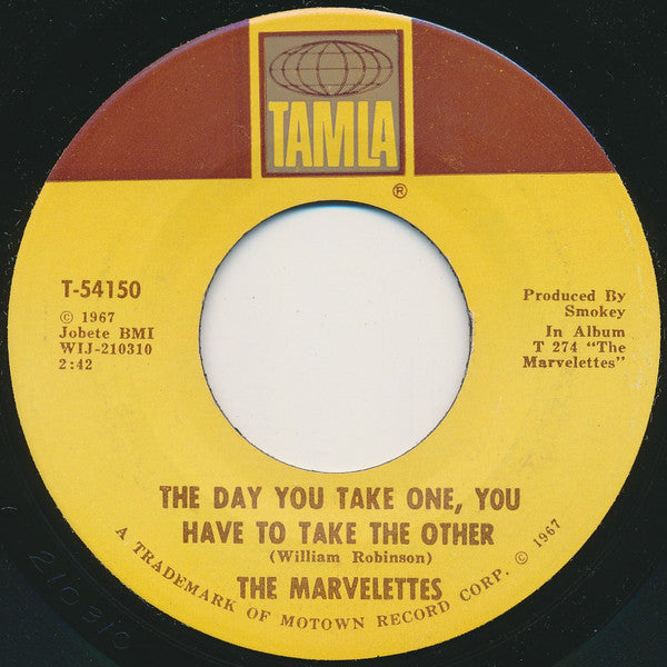 The Marvelettes : When You're Young And In Love (7", Single, ARP)