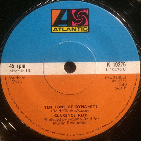 Clarence Reid : Good Old Days / Ten Tons Of Dynamite (7", Single)