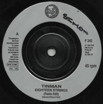 Tinman : Eighteen Strings (7", Single)