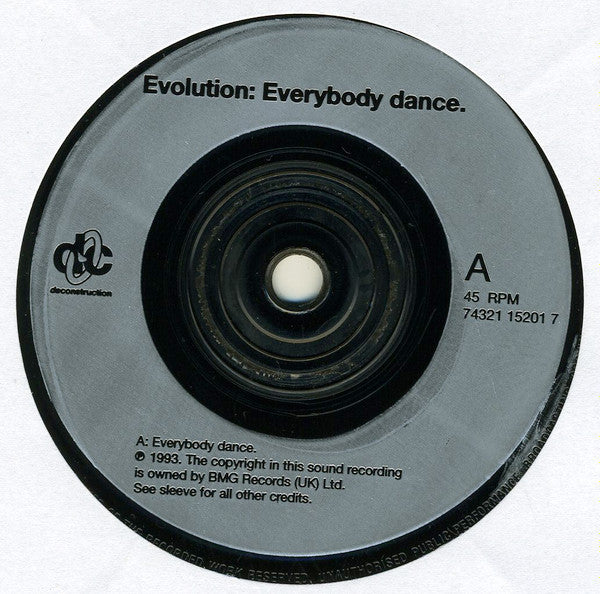 Evolution : Everybody Dance (7")