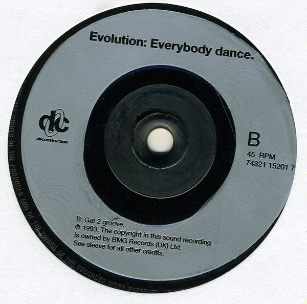 Evolution : Everybody Dance (7")