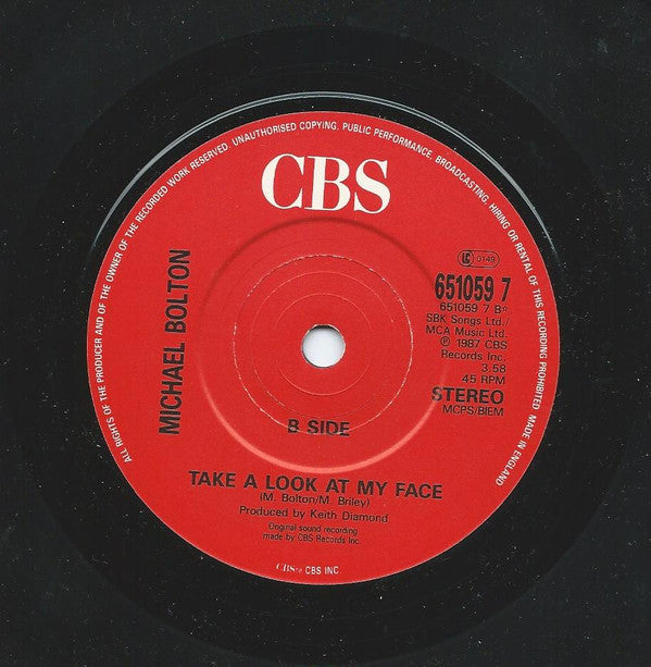 Michael Bolton : That's What Love Is All About (7", Single)