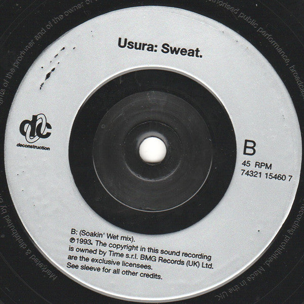 U.S.U.R.A. : Sweat (7")