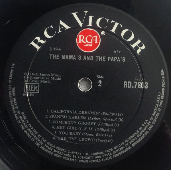 The Mama's And The Papa's* : If You Can Believe Your Eyes And Ears (LP, Album, Mono)