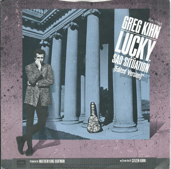 Greg Kihn : Lucky (7", Single)