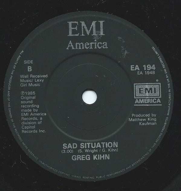 Greg Kihn : Lucky (7", Single)