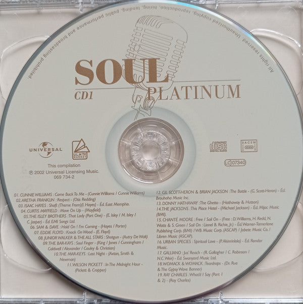Various : Soul Platinum (2xCD, Comp)